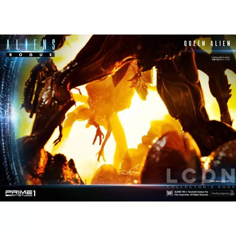 Aliens Premium Masterline Series Statue Queen Alien Battle Diorama 71 cm