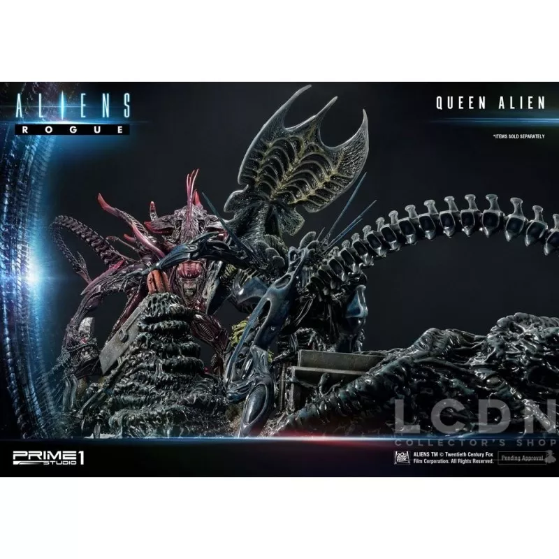 Aliens Premium Masterline Series Statue Queen Alien Battle Diorama 71 cm