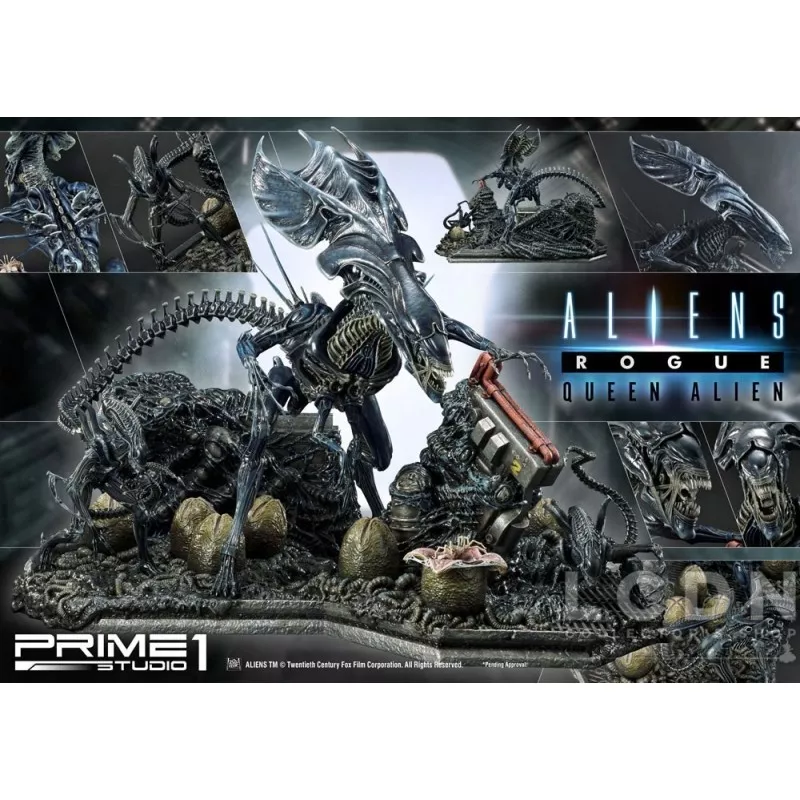 Aliens Premium Masterline Series Statue Queen Alien Battle Diorama 71 cm