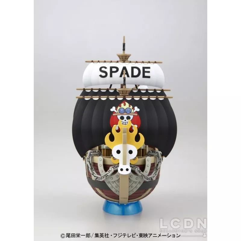 ONE PIECE Grand Ship Collection 012 Vaisseau SPADE PIRATES SHIP Maquette PVC 15cm