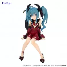 Hatsune Miku Figure Noodle Stopper Hatsune Miku Villain Red Color ver. 16cm