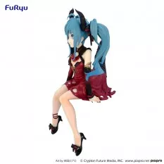 Hatsune Miku Figure Noodle Stopper Hatsune Miku Villain Red Color ver. 16cm