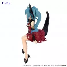 Hatsune Miku Figure Noodle Stopper Hatsune Miku Villain Red Color ver. 16cm