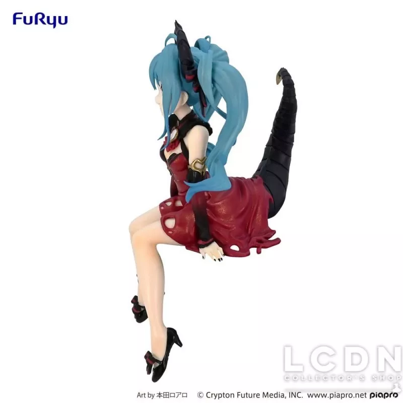 Hatsune Miku Figure Noodle Stopper Hatsune Miku Villain Red Color ver. 16cm