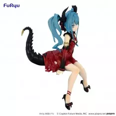 Hatsune Miku Figure Noodle Stopper Hatsune Miku Villain Red Color ver. 16cm