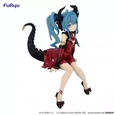 Hatsune Miku Figure Noodle Stopper Hatsune Miku Villain Red Color ver. 16cm