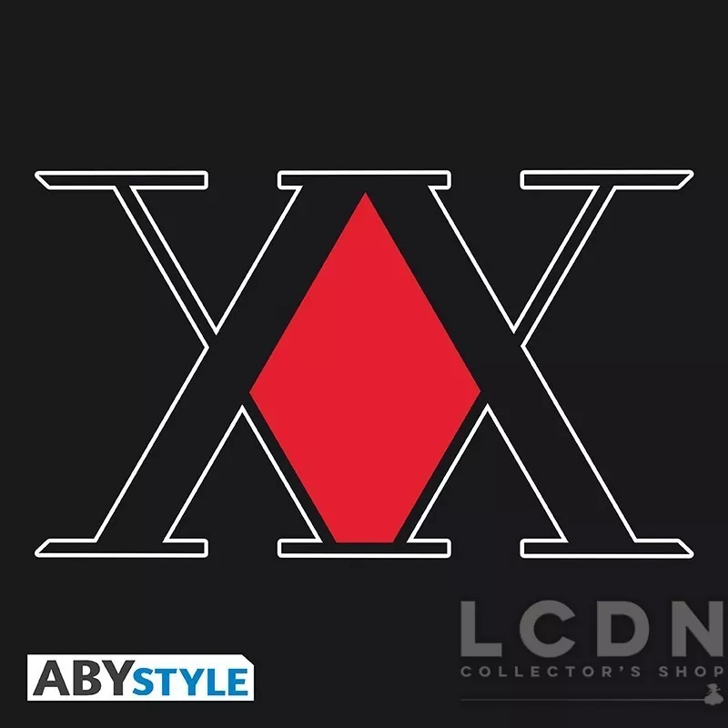 Hunter x Hunter Casquette Noir &amp; rouge Logo