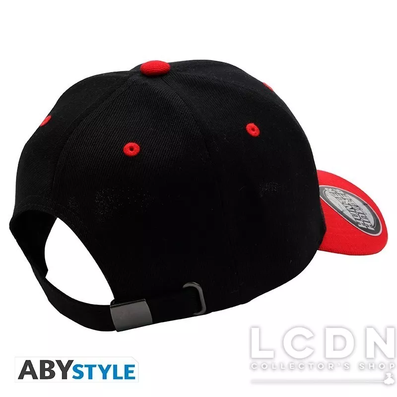 Hunter x Hunter Casquette Noir &amp; rouge Logo