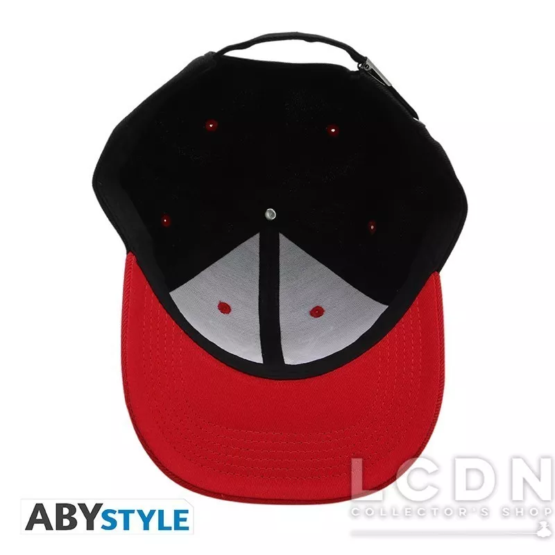 Hunter x Hunter Casquette Noir &amp; rouge Logo
