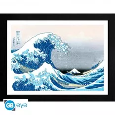 Hokusai Framed print "Great...