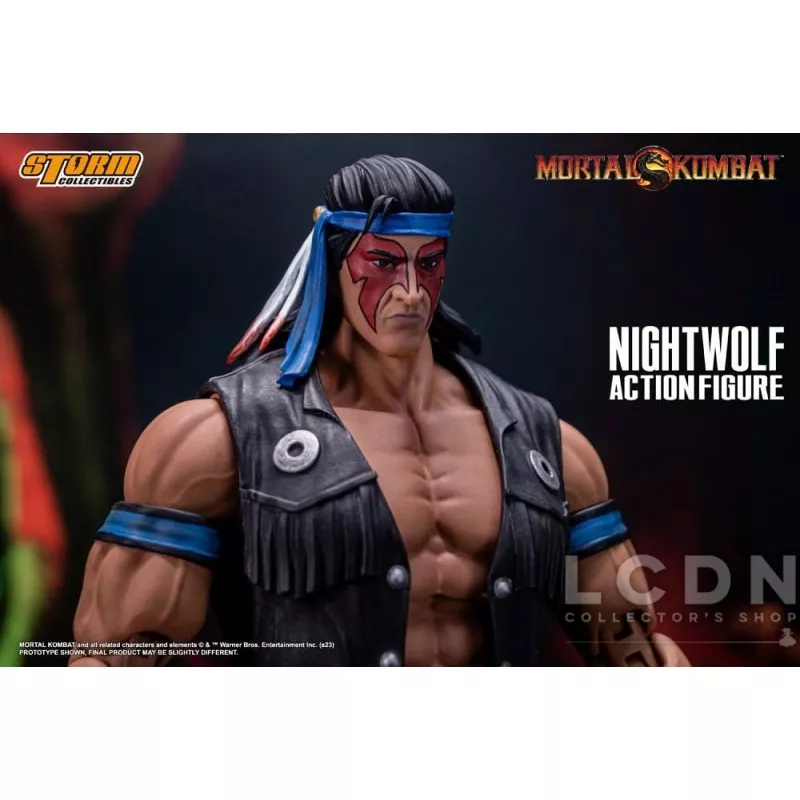 Mortal Kombat Action Figurine 1/12 Nightwolf 18cm