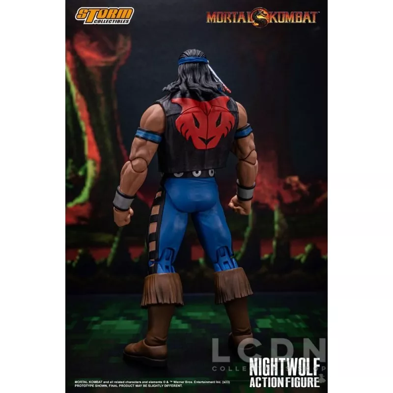 Mortal Kombat Action Figurine 1/12 Nightwolf 18cm