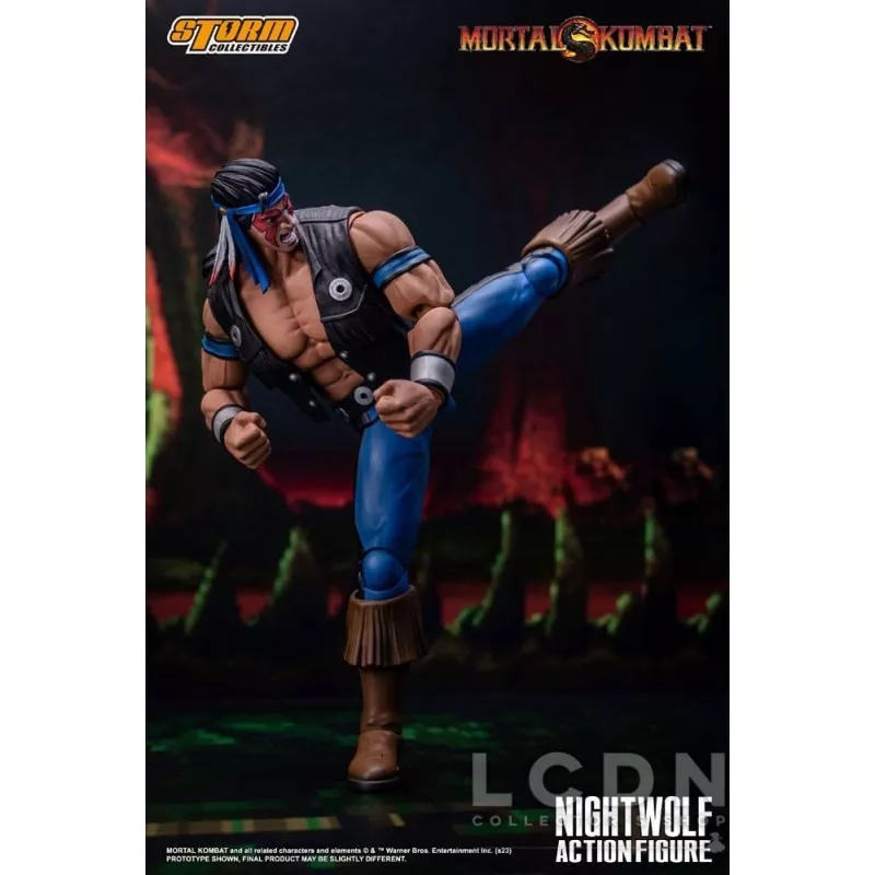 Mortal Kombat Action Figurine 1/12 Nightwolf 18cm