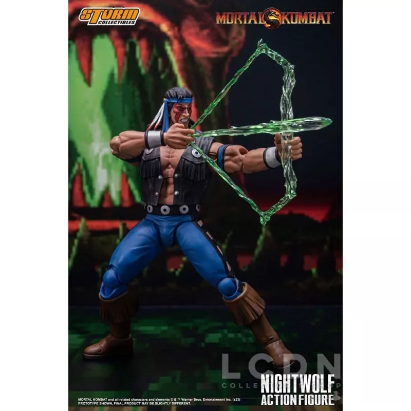 Mortal Kombat Action Figurine 1/12 Nightwolf 18cm