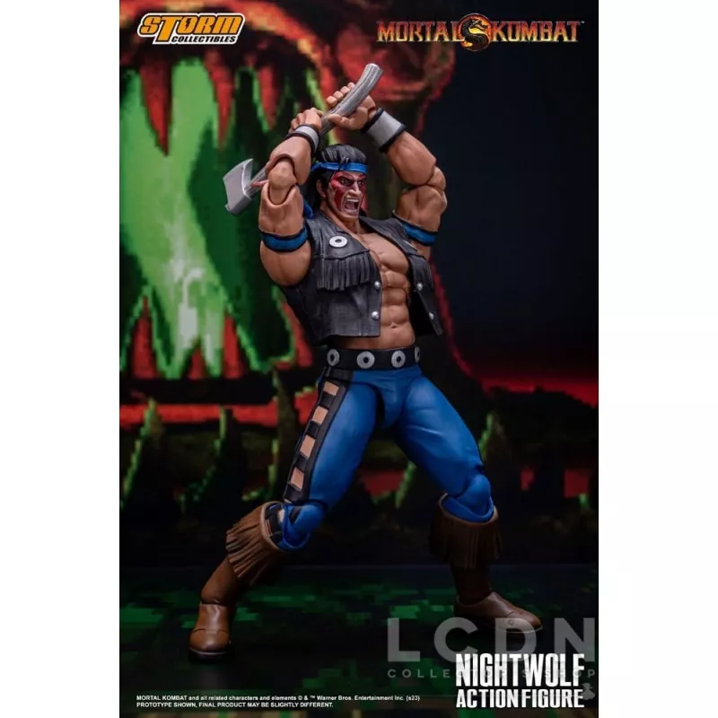 Mortal Kombat Action Figurine 1/12 Nightwolf 18cm
