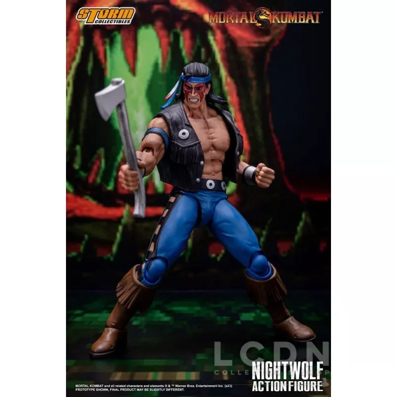 Mortal Kombat Action Figurine 1/12 Nightwolf 18cm