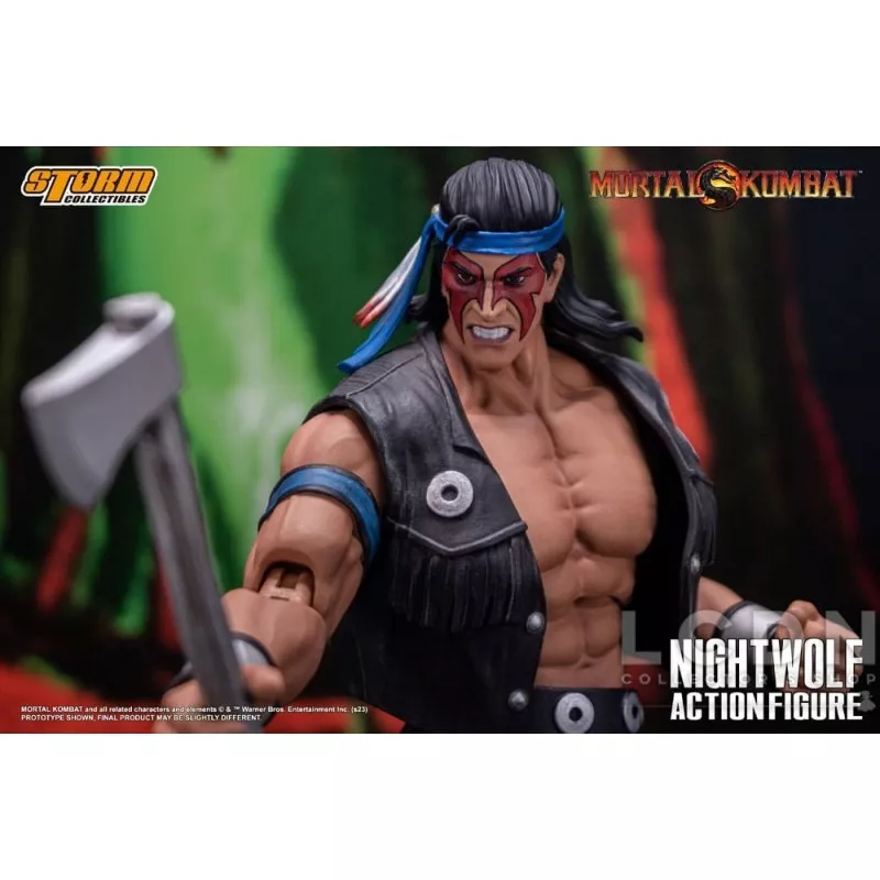 Mortal Kombat Action Figurine 1/12 Nightwolf 18cm