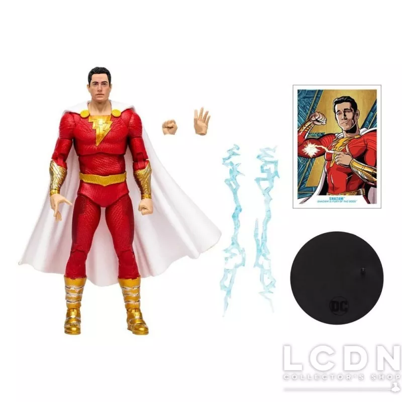 DC Shazam 2 Movie Action Figurine Shazam 18cm