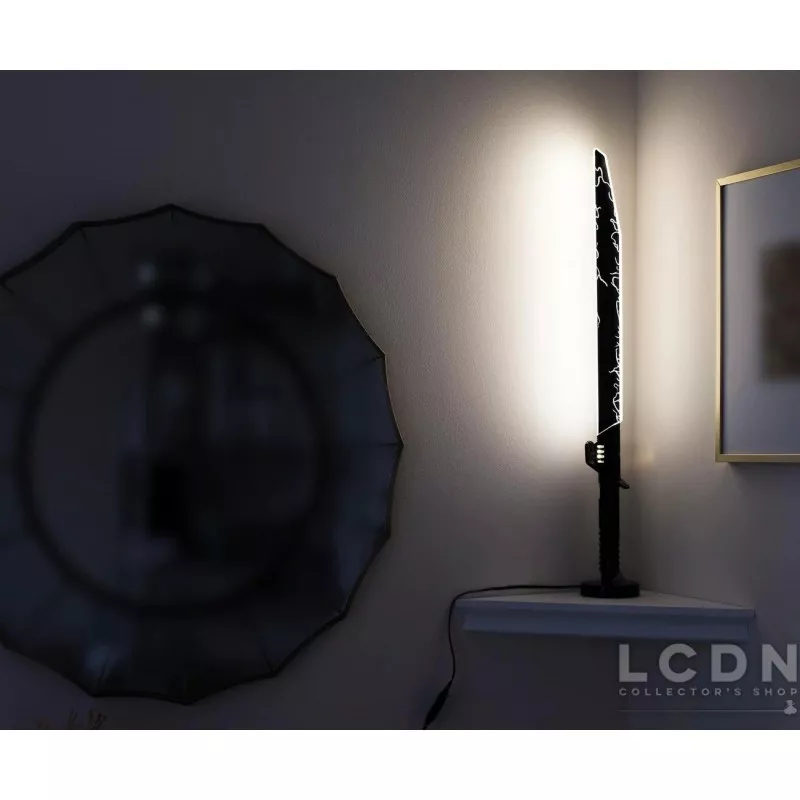 Mandalorian darksaber sales table lamp