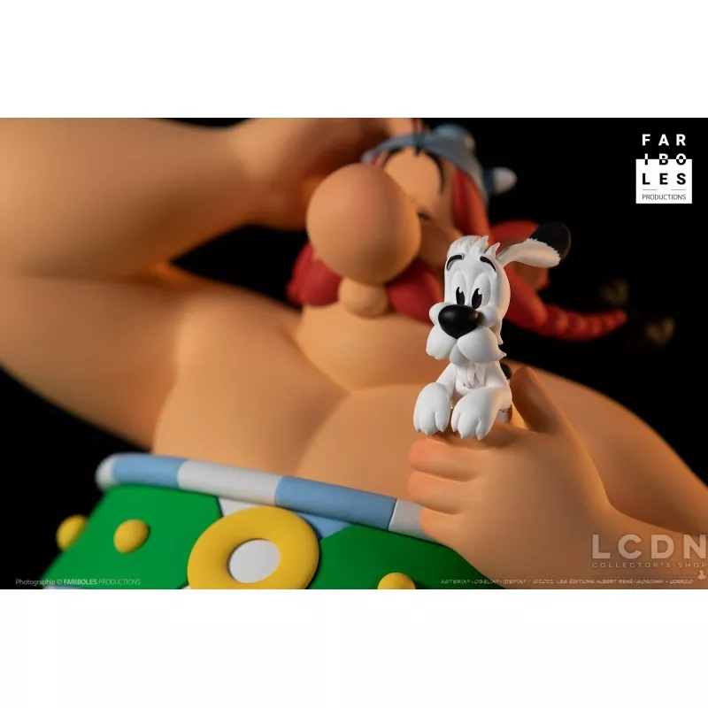 Astérix &amp; Obélix: Full speed Gauls Statue Astérix &amp; Obélix Fariboles Collection Prestige 24cm
