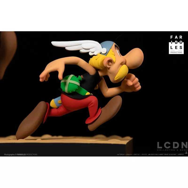 Astérix &amp; Obélix: Full speed Gauls Statue Astérix &amp; Obélix Fariboles Collection Prestige 24cm