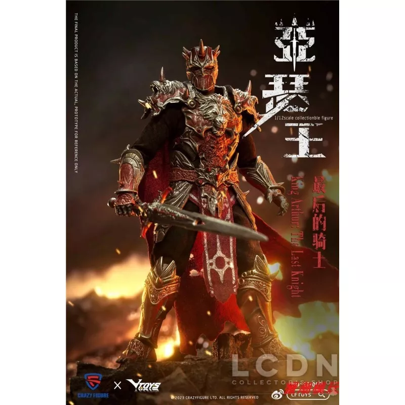 King Arthur The Last Knight Action Figure 1/12 Single