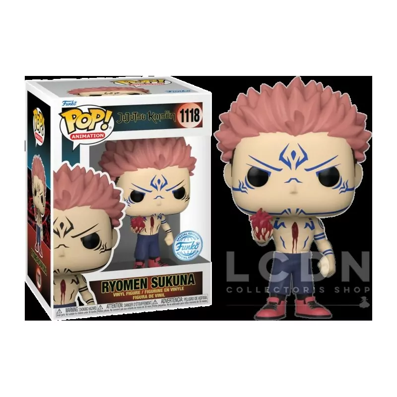 Figurine Ryomen Sukuna / Jujutsu Kaisen / Funko Pop Animation 1118