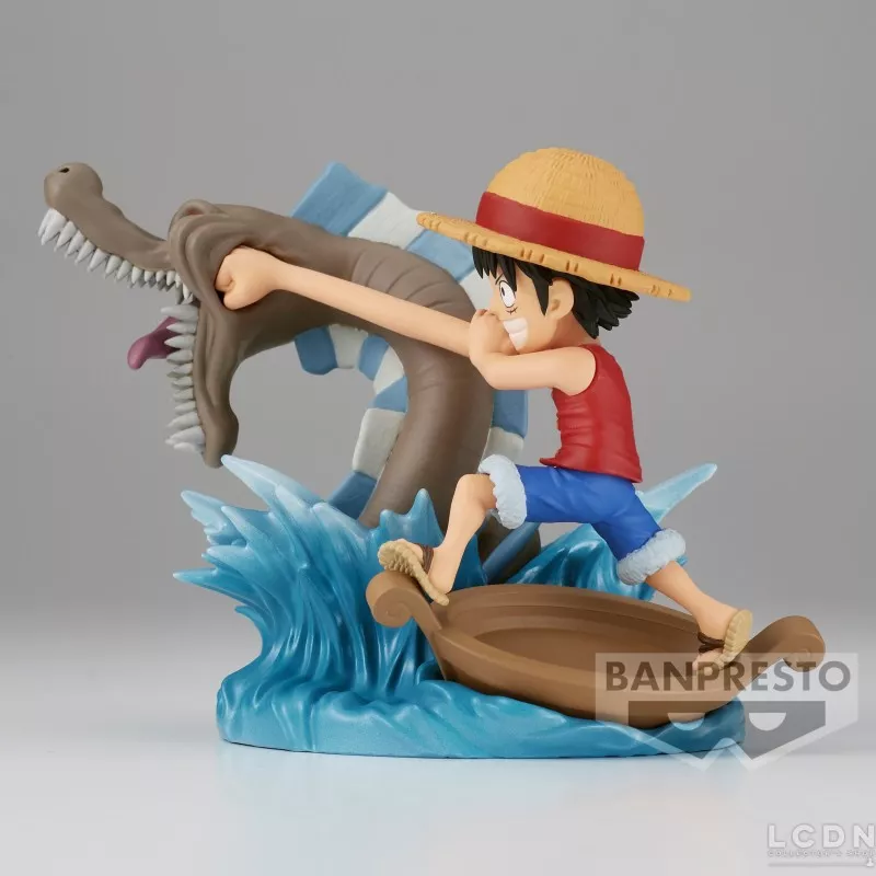 Figurine Monkey D. Luffy - One Piece, Taille 25cm, PVC