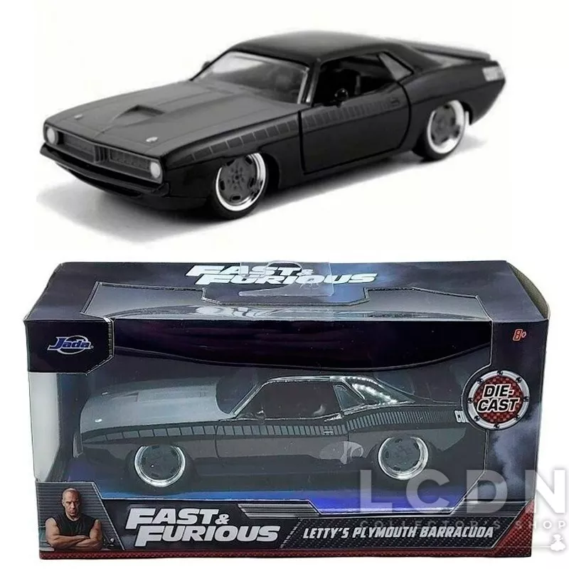 Fast and Furious 7 Letty s Plymouth Barracuda Jada Toys 97206 1 32