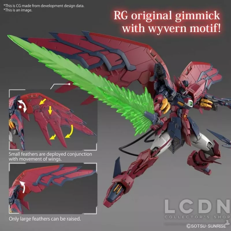 RG Gundam Maquette 1/144 Gundam Epyon 13cm