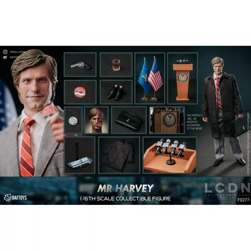 Mr Harvey Collectible Action Figurine 1/6 DAFTOYS F027