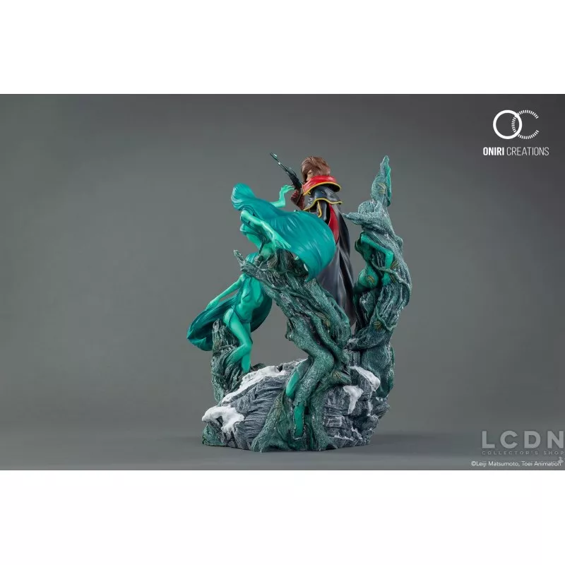 Albator Corsaire de L&#039;espace 78 ( Captain Harlock ) 1/6 Statue 44cm Oniri Creations avec bonus
