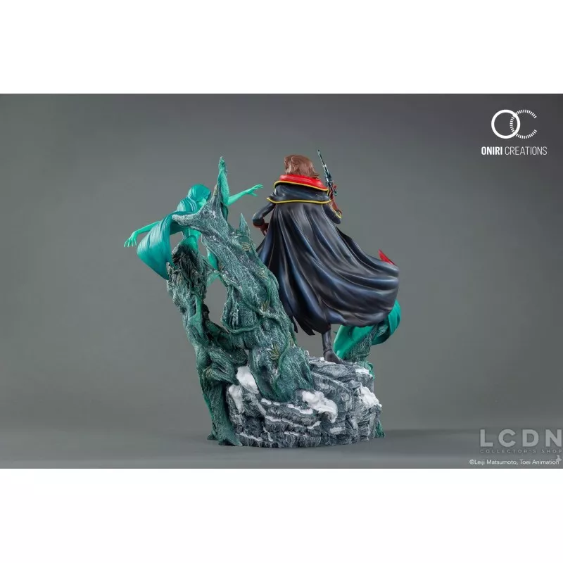 Albator Corsaire de L&#039;espace 78 ( Captain Harlock ) 1/6 Statue 44cm Oniri Creations avec bonus