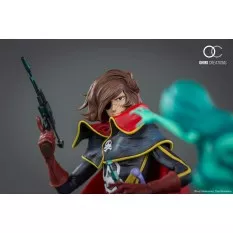 Albator Corsaire de L'espace 78 ( Captain Harlock ) 1/6 Statue 44cm Oniri Creations avec bonus