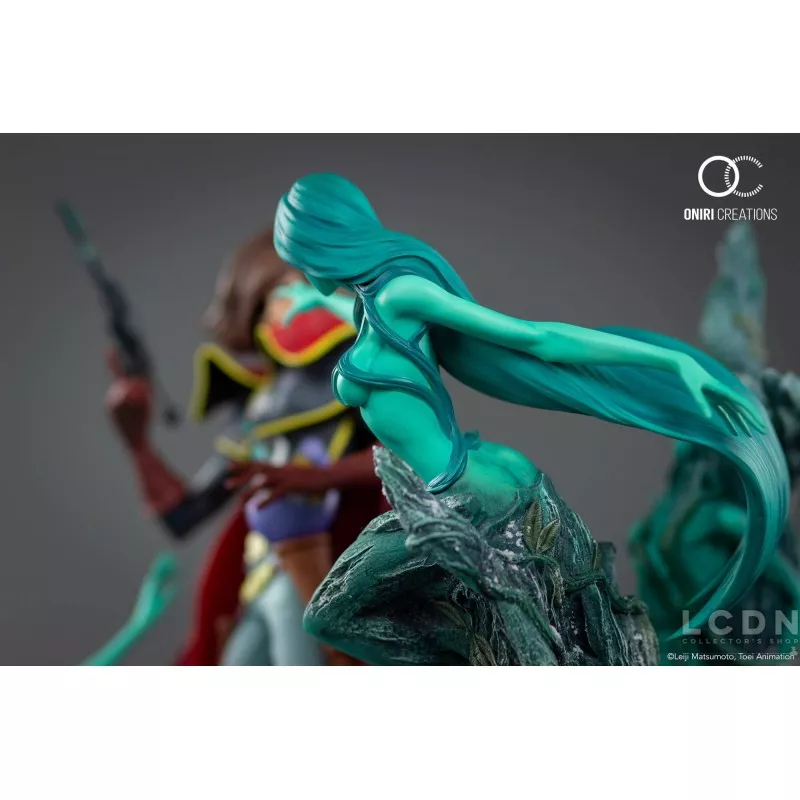 Albator Corsaire de L&#039;espace 78 ( Captain Harlock ) 1/6 Statue 44cm Oniri Creations avec bonus
