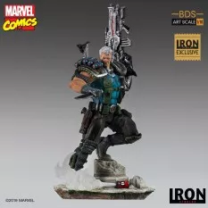 Marvel Comics Statue 1/10 BDS Art Scale Cable Iron Studios CCXP Event Exclusive Series 6 29cm