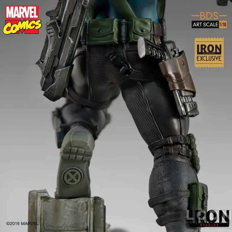 Marvel Comics Statue 1/10 BDS Art Scale Cable Iron Studios CCXP Event Exclusive Series 6 29cm
