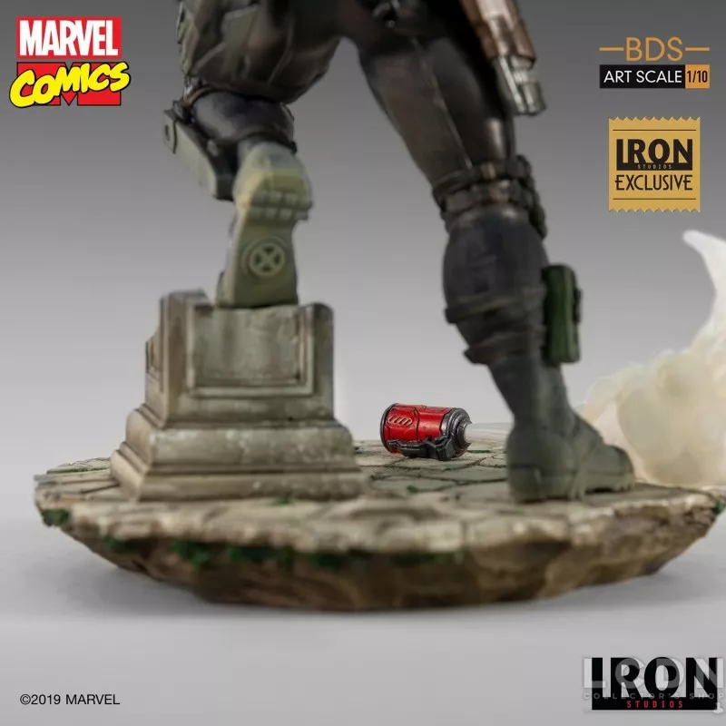 Marvel Comics Statue 1/10 BDS Art Scale Cable Iron Studios CCXP Event Exclusive Series 6 29cm