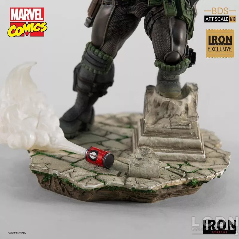 Marvel Comics Statue 1/10 BDS Art Scale Cable Iron Studios CCXP Event Exclusive Series 6 29cm