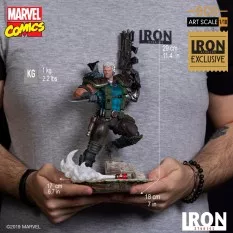 Marvel Comics Statue 1/10 BDS Art Scale Cable Iron Studios CCXP Event Exclusive Series 6 29cm