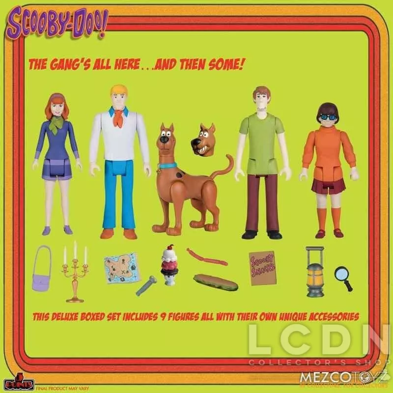 Scooby-Doo Action Figurines Scooby-Doo Friends &amp; Foes Deluxe Boxed Set 10cm