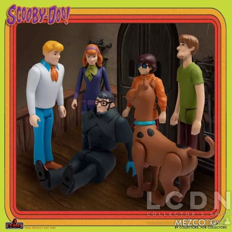 Scooby-Doo Action Figurines Scooby-Doo Friends &amp; Foes Deluxe Boxed Set 10cm