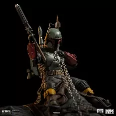 Star Wars: Le Livre de Boba Fett Statue 1/20 Demi Art Scale Boba Fett & Rancor 38cm