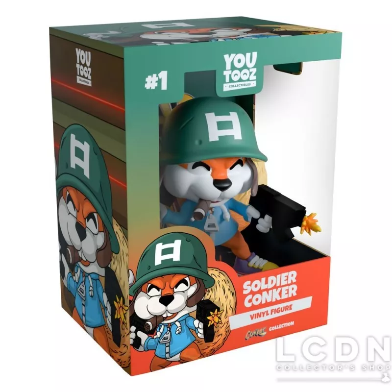 Conker&#039;s Bad Fur Day Figurine Soldier Cronker 12cm