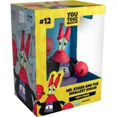 Bob l'Eponge Carré (SpongeBob Squarepants) Figurine Mr. Krabs and The Smallest Violin 11cm
