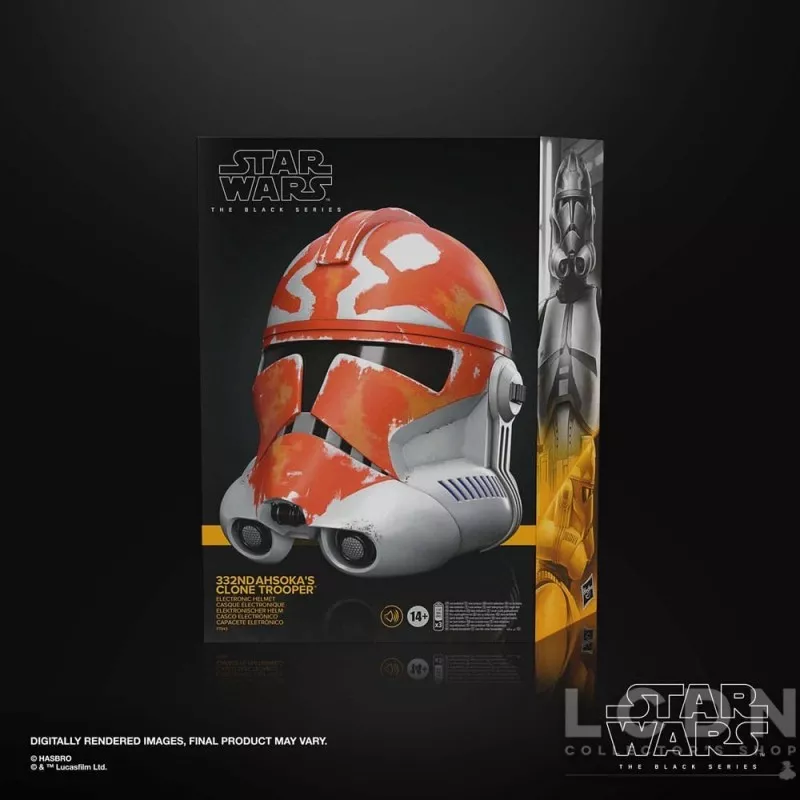Star Wars: The Clone Wars Black Series Electronic Helmet 1/1 332nd Ahsoka&#039;s Clone Trooper