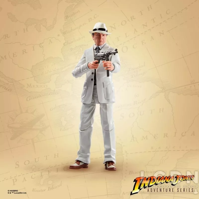 Indiana Jones Les Aventuriers de l&#039;arche perdue Adventure Series Action Figurines Marcus Brody &amp; René Belloq (Ark Showdown) 15cm