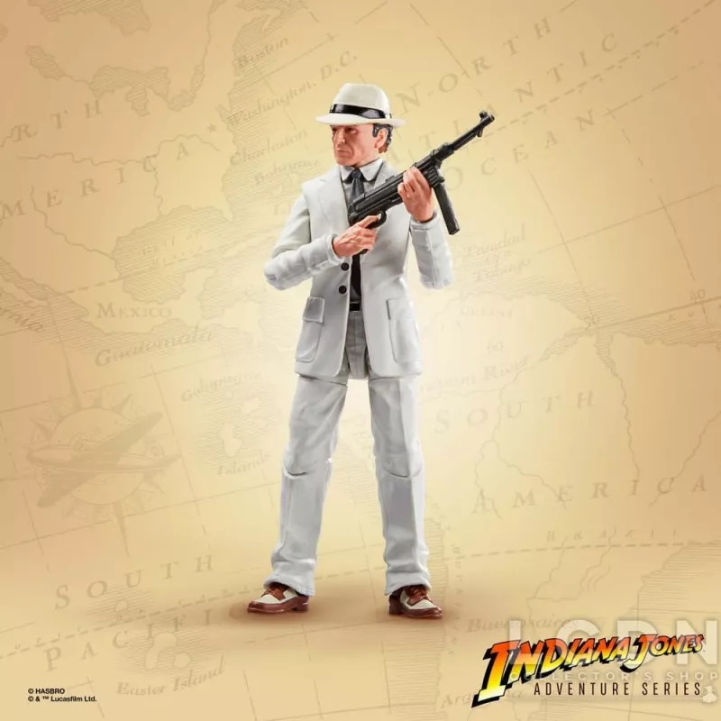 Indiana Jones Les Aventuriers de l&#039;arche perdue Adventure Series Action Figurines Marcus Brody &amp; René Belloq (Ark Showdown) 15cm