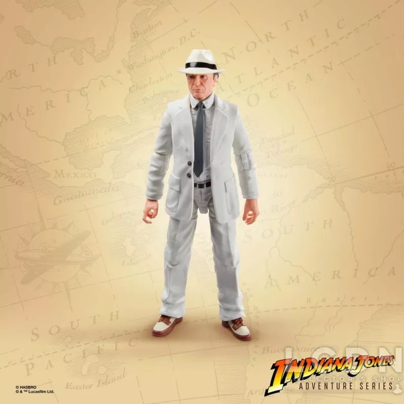 Indiana Jones Les Aventuriers de l&#039;arche perdue Adventure Series Action Figurines Marcus Brody &amp; René Belloq (Ark Showdown) 15cm