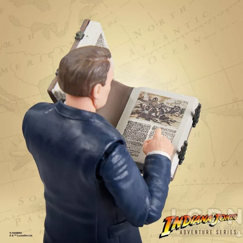 Indiana Jones Les Aventuriers de l&#039;arche perdue Adventure Series Action Figurines Marcus Brody &amp; René Belloq (Ark Showdown) 15cm